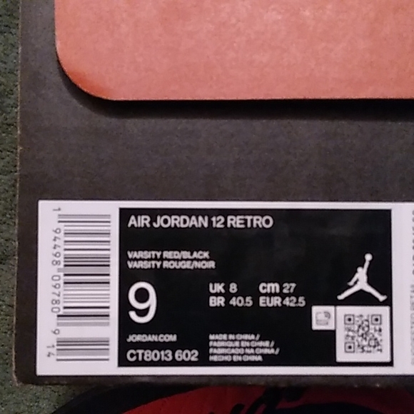 Jordan retro 12s - Picture 4 of 4